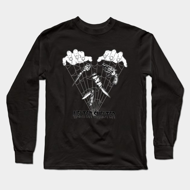 Helter Skelter Long Sleeve T-Shirt by EyeWorms